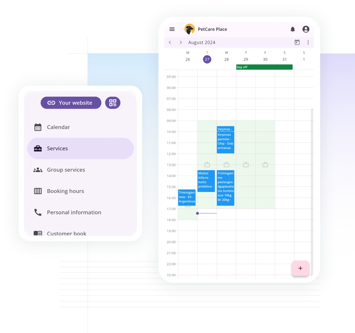 tailstreet stats and login components